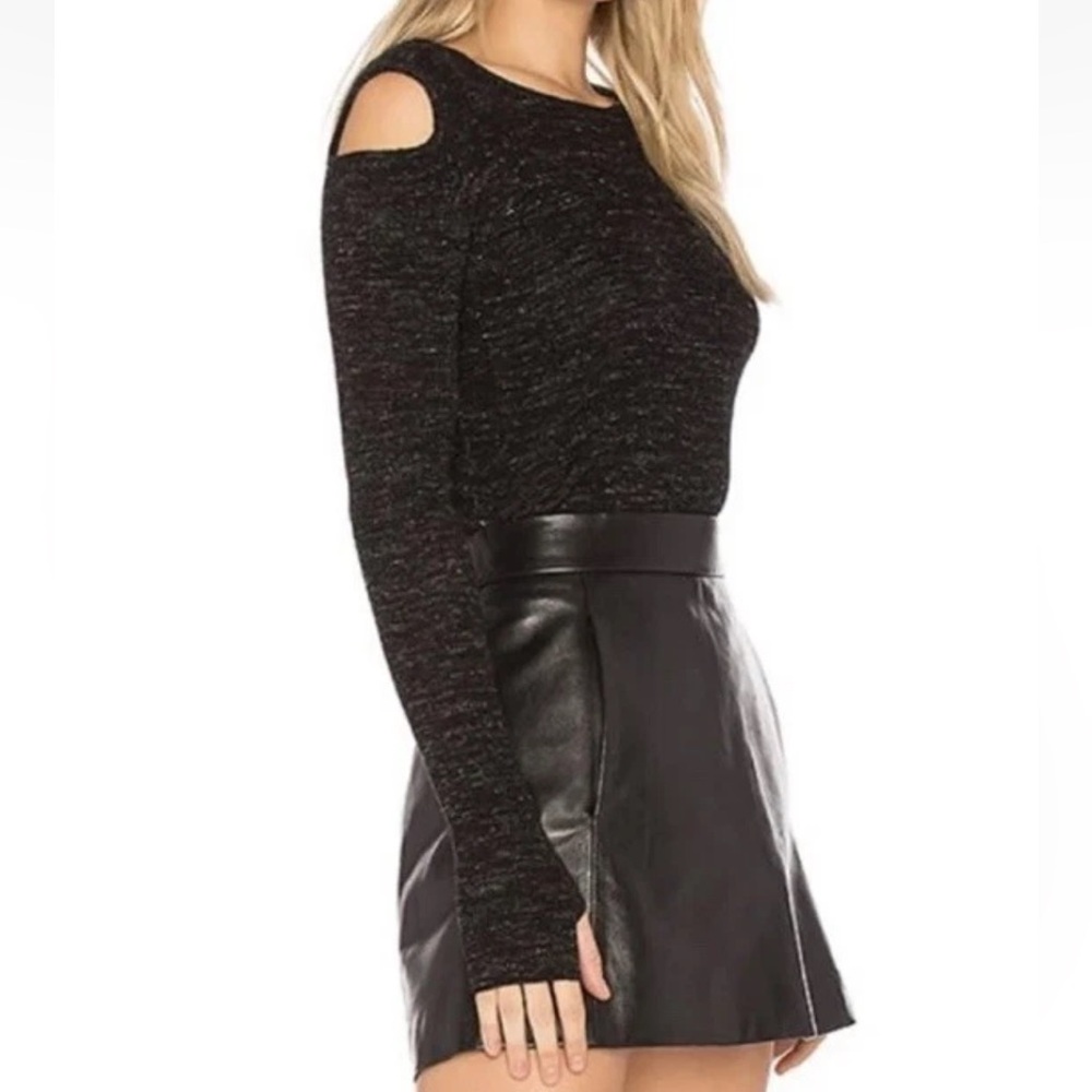Current/Elliot Melange Wool Blend Sweater